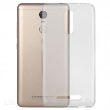 Силиконовый чехол-накладка для телефона Xiaomi Redmi Note 3 прозрачный