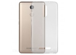 Силиконовый чехол-накладка для телефона Xiaomi Redmi Note 3 прозрачный