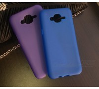 Силиконовый чехол-накладка для телефона Samsung J700H Galaxy J7