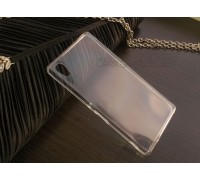 Ультратонкий чехол-накладка для телефона Sony Xperia M4 Aqua, силиконовый