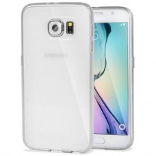 Силиконовый чехол-накладка для телефона Samsung Galaxy S6 прозрачный
