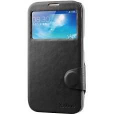 Чехол-книжка Yoobao Fashion для телефона Samsung Galaxy Mega 6.3" (i9200), чёрный