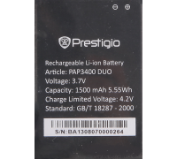 Аккумулятор для телефона Prestigio Multiphone 3400 DUO (PAP3400BA)