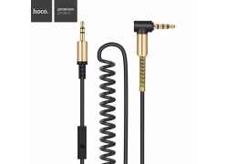 Кабель Hoco AUX UPA02 Smart style с микрофоном 2м (чёрный)