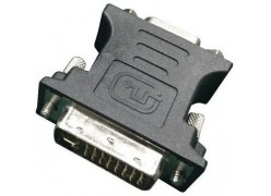 Переходник DVI-VGA Cablexpert A-DVI-VGA-BK, 29M / 15F, черный