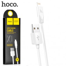 Кабель для iPhone 5,6 (lightning) Hoco X1 Rapid Charging 1м (белый)