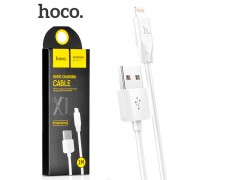 Кабель для iPhone 5,6 (lightning) Hoco X1 Rapid Charging 1м (белый)