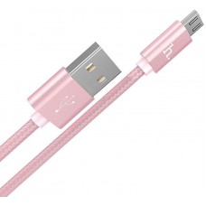 Кабель Hoco X2 micro USB 1m (розовое золото)
