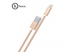 Кабель Hoco X2 1м для iphone (lightning) золото 