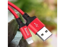 Кабель Lightning Hoco X14 Times Speed Красный 1м