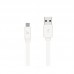 Кабель Hoco X5 Bamboo USB - microUSB 1м (белый)