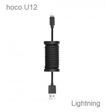 Кабель Hoco U12 Lightning для iPhone 5/6/7 1.1m (чёрный)