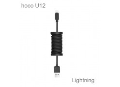 Кабель Hoco U12 Lightning для iPhone 5/6/7 1.1m (чёрный)