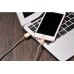 Кабель Hoco U5 Lightning для iphone 5/6/7 1.2 м (золото)