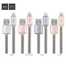 Кабель Hoco U5 Lightning для iphone 5/6/7 1.2 м (серый)