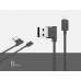 Кабель Hoco UPM10 L-shape MicroUSB 1.2 м (черный)