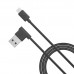 Кабель Hoco UPM10 L-shape MicroUSB 1.2 м (черный)