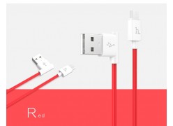 Кабель Hoco UPM10 L-shape MicroUSB 1.2 м (красный)