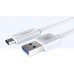 Дата-кабель Remax RT-C1 Type-C - USB 3.0 белый