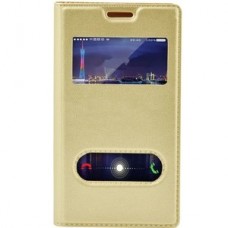 Чехол Book cover window для Xiaomi Redmi Note 4X (золото)