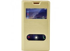 Чехол Book cover window для Xiaomi Redmi Note 4 (золото)