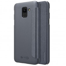 Чехол-книга Nillkin Sparkle для SAMSUNG Galaxy J6 Черный