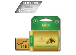 Аккумулятор для телефона Samsung E200 800mAh (AB483640DC) Gelius