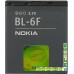 Аккумулятор для телефона Nokia BL-6F