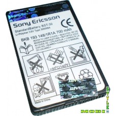Аккумулятор для телефона Sony Ericsson BST-30