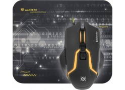 Мышь + коврик Defender Warhead MP-1400