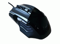 Игровая оптическая мышь Dowell MG-100 4800 dpi (цвет: серый)