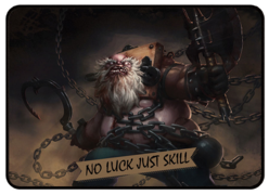 Игровой коврик Dowell HOOK Dota2 355мм х 254мм