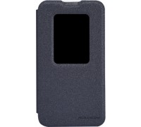Чехол-книжка NILLKIN для LG L90 Dual - серии Sparkle (чёрный)
