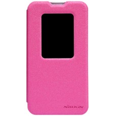 Чехол-книжка NILLKIN для телефона LG L90 Dual, красный, серия Sparkle