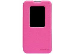 Чехол-книжка Nillkin для телефона LG L70 Dual, красный, серия Sparkle