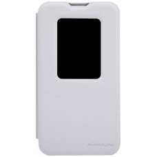 Чехол-книжка NILLKIN для телефона LG L90 Dual, белый, серия Sparkle