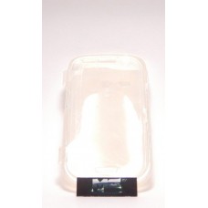 Чехол силиконовый для Samsung i8190 прозрачный