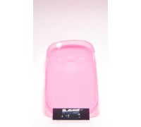 Чехол силиконовый для Samsung S6810 розовый