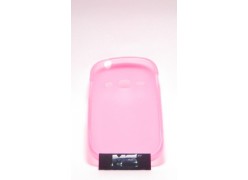 Чехол силиконовый для Samsung S6810 розовый