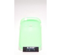 Чехол силиконовый для Samsung S6810 зеленый