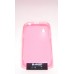 Чехол силиконовый для HTC Т328W/Desire V розовый