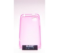 Чехол силиконовый для HTC One V розовый