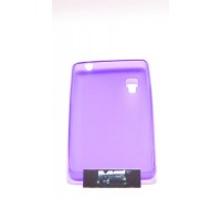 Чехол силиконовый для LG L4x/E440 фиолетовый