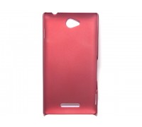 Чехол-накладка Jekod Sony Xperia S39H/Xperia C бордовый