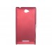 Чехол-накладка Jekod Sony Xperia S39H/Xperia C бордовый