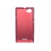 Чехол-накладка Jekod Sony S36H/Xperia L/C2105/C210X бордовый