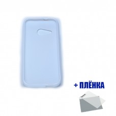 Чехол New Line + пленка для HTC One mini M8 белый