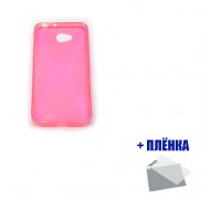 Чехол New Line + пленка для LG L90 (D405\D410) розовый