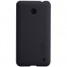 Чехол-накладка Nillkin для телефона Nokia Lumia 630, чёрный, серия Super Frosted Shield