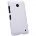 Чехол-накладка Nillkin для телефона Nokia Lumia 630, белый, серия Super Frosted Shield
